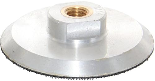 Easy Light 3 Inch Hook and Loop Velcro Aluminum Backer Pads Holder 5/8-11 Thread