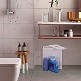Lantaly Slimline Wooden Bathroom Storage Unit White view 5