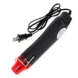 ChgImposs Mini Hot Air Gun, 110V 300W Portable Multi Function Electrical Heat Tool for DIY Embossing, Shrink Wrapping, Drying Paint