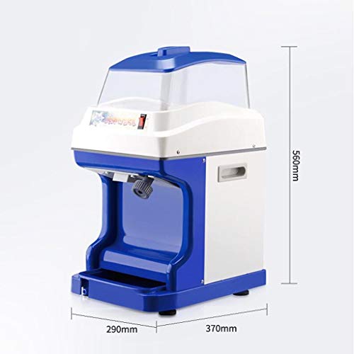 Eiscrusher-Maschine Ice Shaver Schneekegel-Hersteller-Tischplatte Vollautomatisch Einstellbarer GroßEr Eiscrusher FüR… – Bild 5