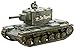 Warlord Bolt Action Soviet KV1/2 Heavy Tank 1:56 WWII Military Wargaming Plastic Model Kit, Small