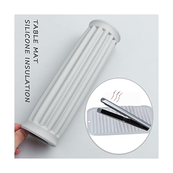 Heat-Resistant-Mat-for-Hair-Straighteners-Silicone-Hair-Straightener-Heat-Mat-High-Temperature-Proof-Mat-for-Curling-Wands-Heat-Protection-Mat-for-Home-Salon-Styling-Tools Heat Mat for Hair Straighteners, Silicone Heat Resistan Mat for Curling Wands, Heat Proof Mat Straighteners High…
