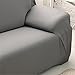 Grey Couch Covers for 3 Cushion Couch Sofa Covers 3 Seater Fabric Slipcover Protector Grey Couch Slipcover Grey