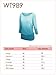 Lock and Love WT989 Womens 3/4 Sleeve Ombre Dolman Top XXXL BLACK