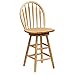 Wagner Arrow-Back Counter Stool with Swivel Seat