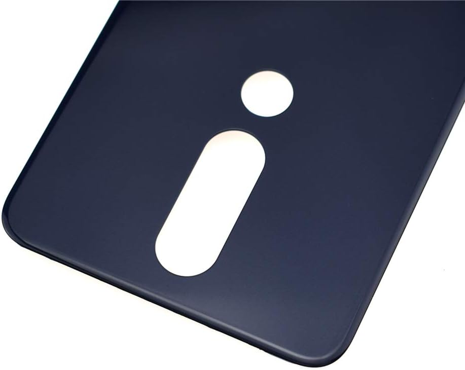 X5 Battery Door Cell Phone Backs Replacement for Nokia 5.1 Plus TA-1120 TA-1105 TA-1102 Blue