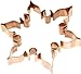 Old River Road cookie cutter, one size, copper
