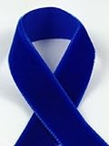 Schiff Ribbons 7333-5 7/8-Inch Velvet Nylon Fabric Ribbon, 30-Yard, Royal