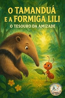 Livro O Tamanduá e a Formiga Lili O Tesouro da Amizade