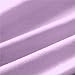CC&DD HOME FASHION SFS Velvety Brushed Microfiber Fitted Sheet Queen Lavender