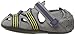 Robeez Boys' Beach Break Sandal, Navy, 12-18 Months M US Infant
