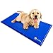 Comfortable Extra Large Cooling Mat For Dogs/Cats, Self Cooling Gel Mat, Pressure Activated, Travel Indoor & Outdoor Pet Mat, Non-Toxic Dog Mat, Floor Bed Car Sofa Etc, Blue (35.5