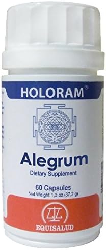 Holoram® Alegrum: Bio-Regulator of Mood States Linked to Psychic Asthenia 60 Capsules of 600 mg