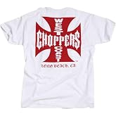 West Coast Choppers OG Classic Tee - White Red