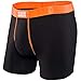 SAXX Underwear Co. Saxx Men's Boxer Brief Fiesta - Black/Orange - XS
