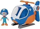 Blippi Rescue Helicopter Toy with Lights Sounds & Spinning Blades view 2