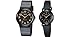 Casio #MQ24-1B2/LQ139A-1 Men and Women's Classic Analog Watches