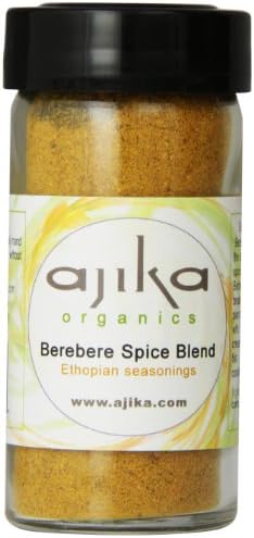 Ajika Organic Berbere Spice Blend - Ethopian Seasonings, 1.8-Ounce