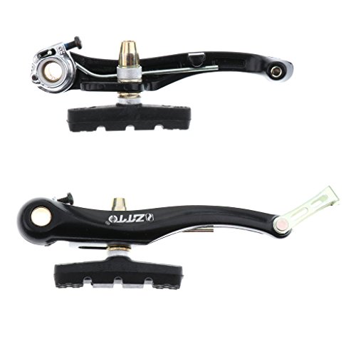Jili Online 1 Set MTB Bike Cycling V Brake Kit Mountain Bike Brake Bicycle Parts Black Not Easy to Get Scratches