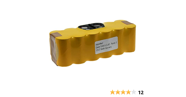 Powery Batería para Robot Aspirador iRobot Roomba 630 : Amazon.es: Hogar y  cocina