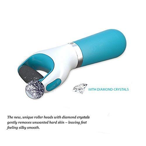 Amope Pedi Perfect Electronic Foot File - Regular Coarse, Blue