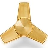 Infinity Gold i5 Fidget Spinner i-Series Pro with R188 VorTech Smoothest Rated Bearings (Premium Weighted Metal Fidget Spinner)