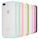 iPhone 7 Plus Case, Ace Teah 9 Pack iPhone 7 Plus Matte Hard Back Cover with Protective TPU Slim Bumper Cases for Apple iPhone 7 (Purple, Green, Blue, Pink, Beige, Black, Peach, White, Blue, Olive)