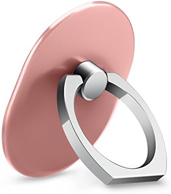 Treatlife Perfect Phone finger ring holder Fashion Simple Metal Universal Stand Holder Ring 360°Rotation for Samsung Galaxy iphone 8 plus X Tablet PC mobile phone finger ring
