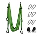 EverKing Aerial Yoga Swing - Ultra Strong Antigravity Yoga Hammock/Sling/Inversion Tool for Air Yoga Inversion Exercises