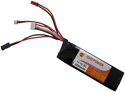 CNDHD 11.1V 8C 2200MAH RC Transmitter TX Lipo Battery Akku Power for Walkera DEVO10 JR 8CH 10CH Radio Controller