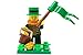 LEGO St Patrick's Day Leprechaun & Pot of Gold Toy - Custom Saint Patty's Irish Minifigure