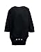 RABBIT SKINS Baby Soft Cotton Long Sleeve Bodysuit (4411) Black, NB