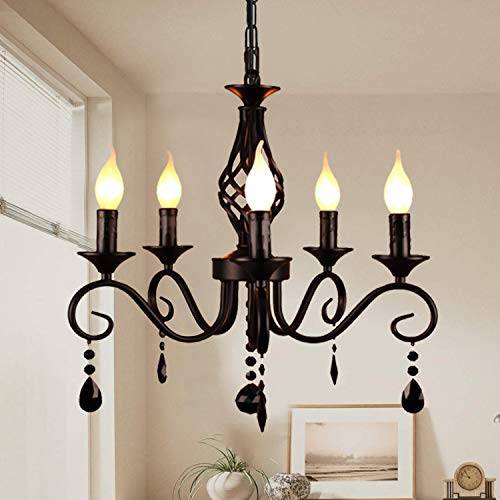 Precios de lámparas colgantes para comedor: modelos LED y candelabros