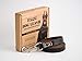 Leatherberg Leather Dog Training Leash - Brown 6 Ft Long x 3/4
