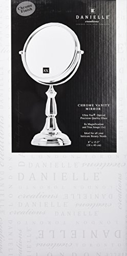 Danielle Enterprises 8X Magnification Chrome Vanity Mirror