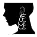 925 Sterling Silver Hoop Earrings. Super Flexible Hypoallergenic Silver. Choose SIZE from 10mm to 60mm