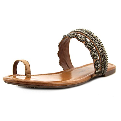 Jessica Simpson Women's Rakelle Dress Sandal, Light Luggage, 7 M US