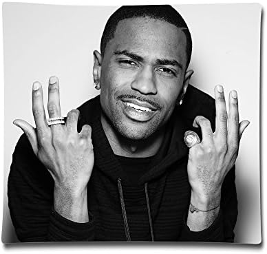 Big Sean Cotton Sateen Pillow Case Cushion Cover (18"x 18")