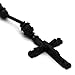 L & L Nation Mens Hip Hop 8mm All Black Tone 32