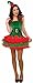 Forum Novelties Women's Sassy Elf Costume, Multi, Medium/Large