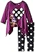 Gerber Graduates Baby and Little Girls' Long-Sleeve Top and Legging Set, Heart Chic, 12 Months