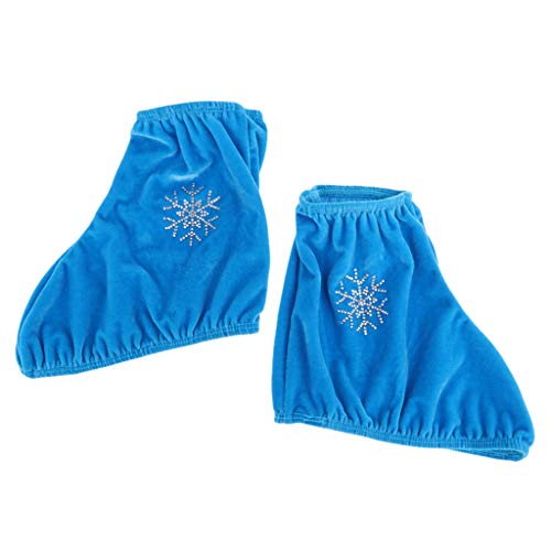 Prettyia 1 Pair Lint Figure Skating Boot Cover Roller Skates Shoes Protector Holder