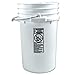 Letica 7 Gallon HDPE Bucket, White