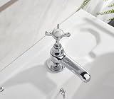 Bristan Bristan 1901 Basin Pillar Taps with Crosshead Chrome N 1/2 C CD view 9