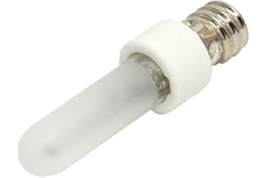 Bulbrite KX2000 20W 120V T3 Frosted Chroma Bulb, E12 Base