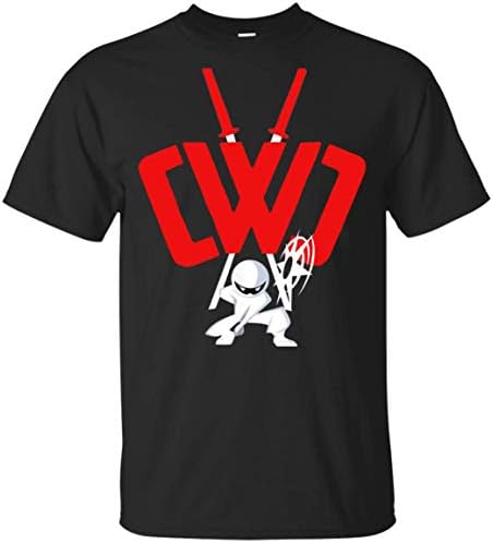 CWC Chad Wild Clay Ninja T-Shirt Sword & Weapon Gift for Kid Black