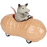 Mcphee Archie Possum in a Peanut Pull Back Toy Car (12967)