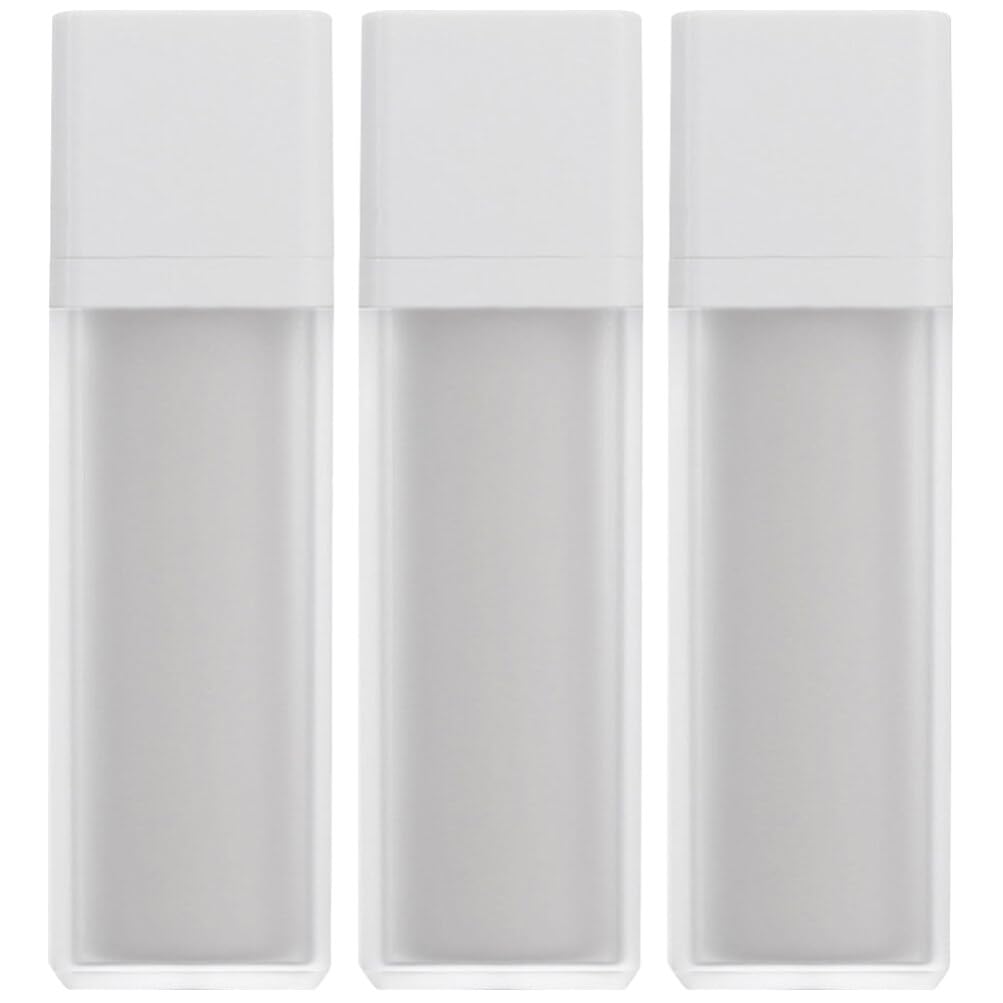 FRCOLOR 3pcs Lotion Bottle Cream Box Cream Bottles Pack Pump Vacuum Pp Travel Press Pump Airless Vacuum Portable Lotion