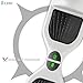 Electric Hoverboard Smart Self Balancing Scooter Hover Board 6.5'' Wheel Electric Scooter for Adults and Kids (NOB-Snow)