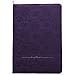 Purple Floral Legal Size Zippered Portfolio - Philippians 4:13